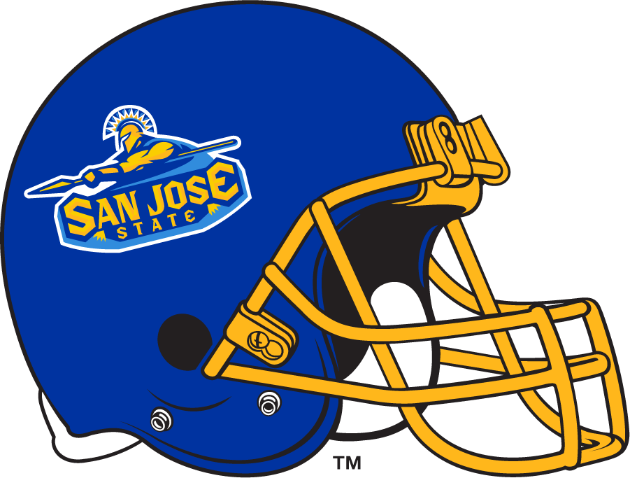 San Jose State Spartans 1999-2010 Helmet Logo DIY iron on transfer (heat transfer)
